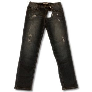 Kancan Women’s 13 Distressed Stretch Skinny Jeans